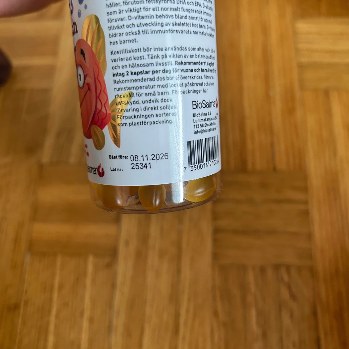 Omega-3 + D vitamin 100 tuggtabletter - 3