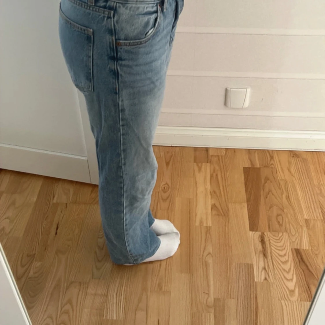blå jeans från berskha - 1