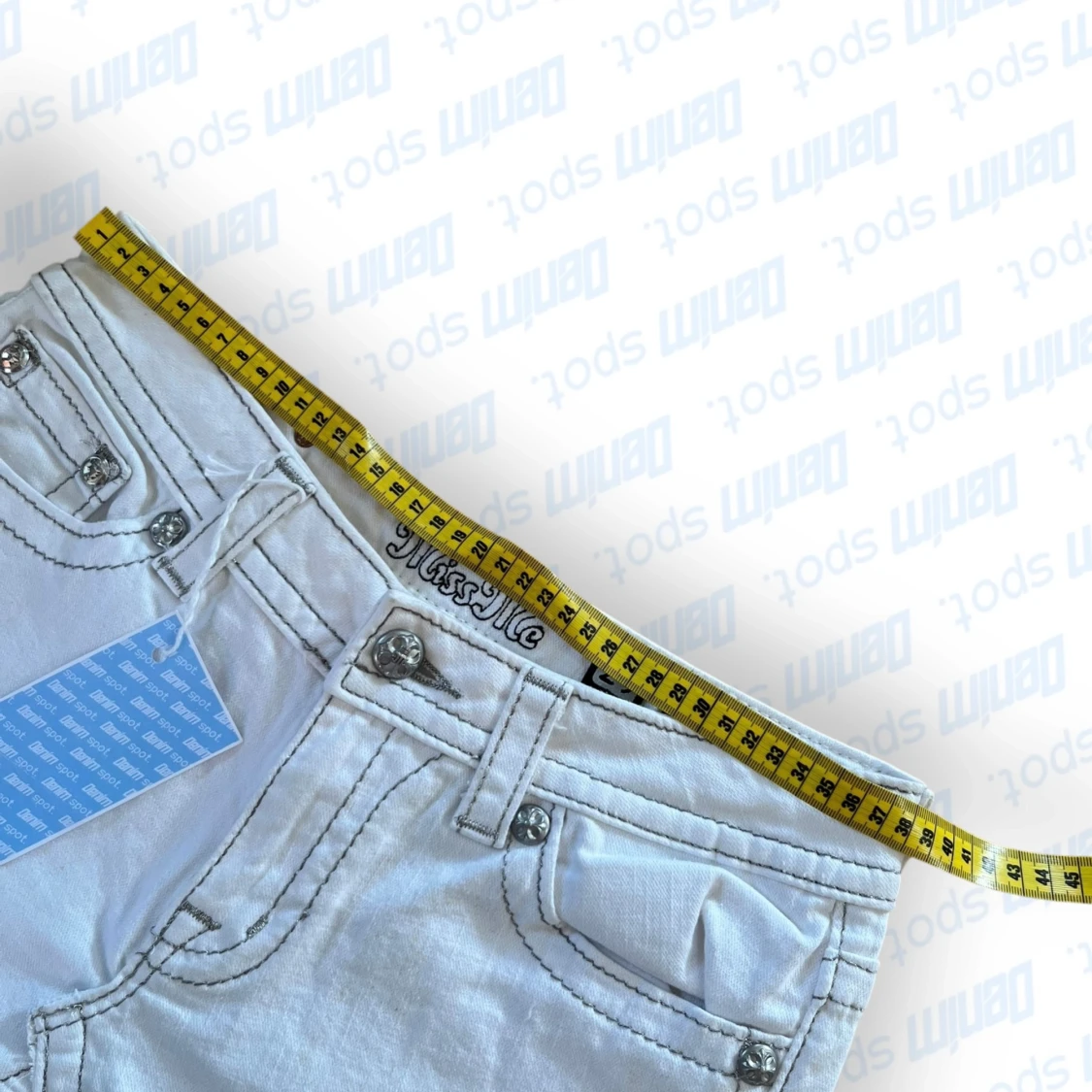 Vit jeanskjol från Miss Me - 4