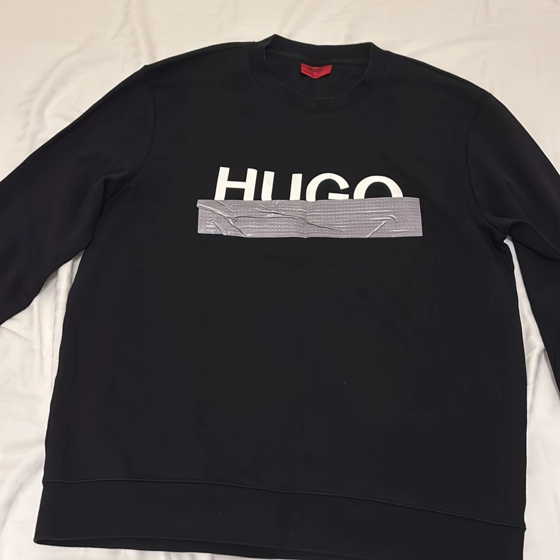 Svart sweatshirt från Hugo Boss