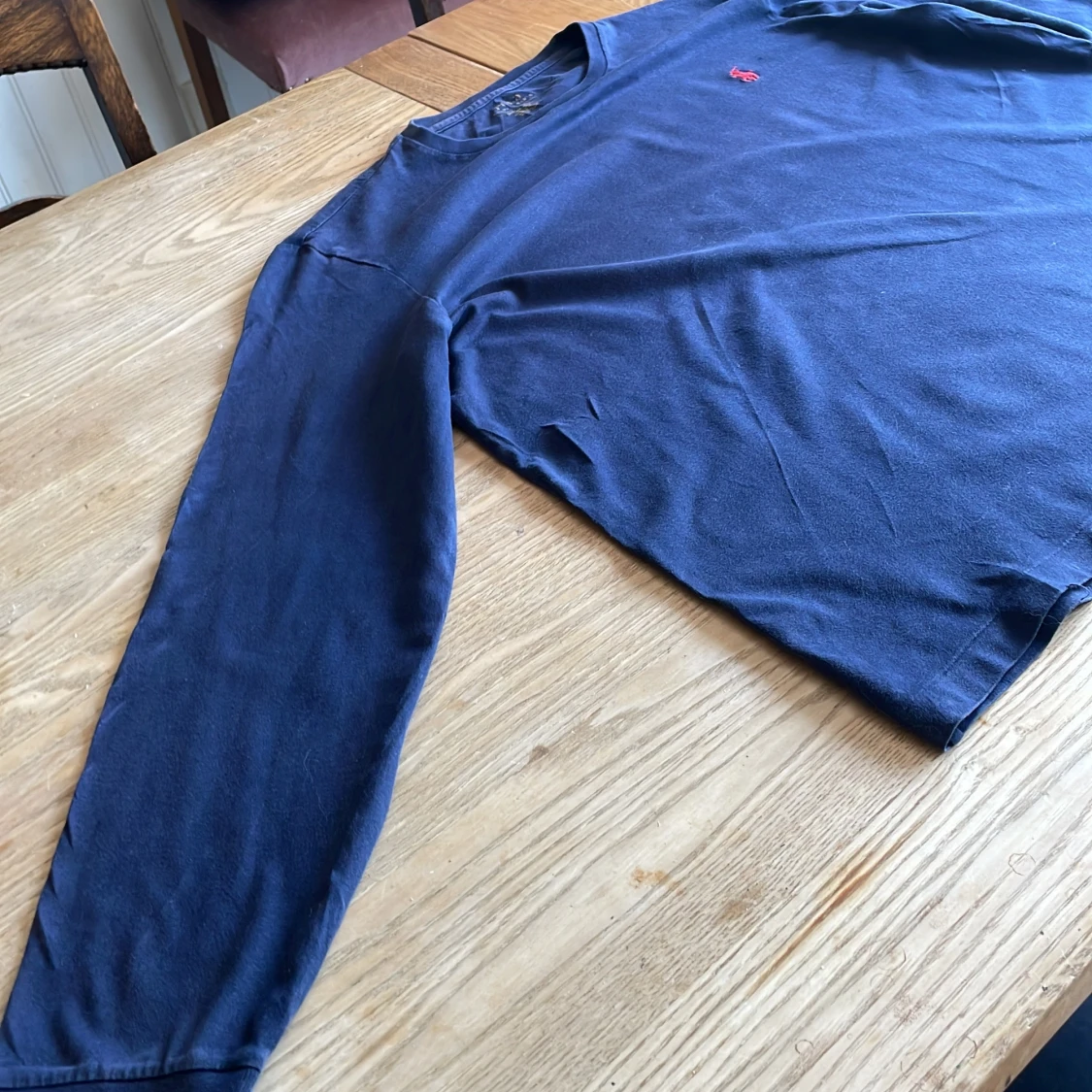 Marinblå långärmad tröja från Polo Ralph Lauren – Storlek S - 2