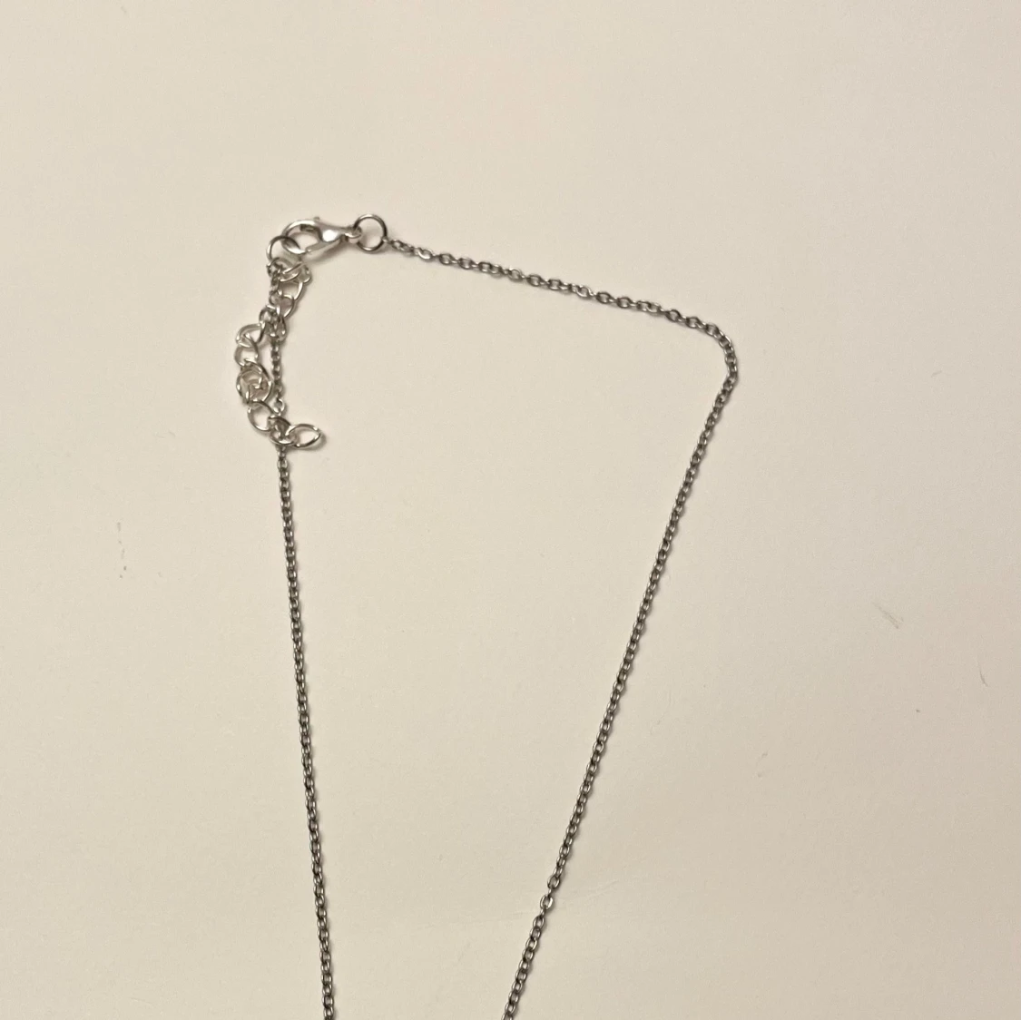 Snygg choker pentagram triple moon silver imitation - 3