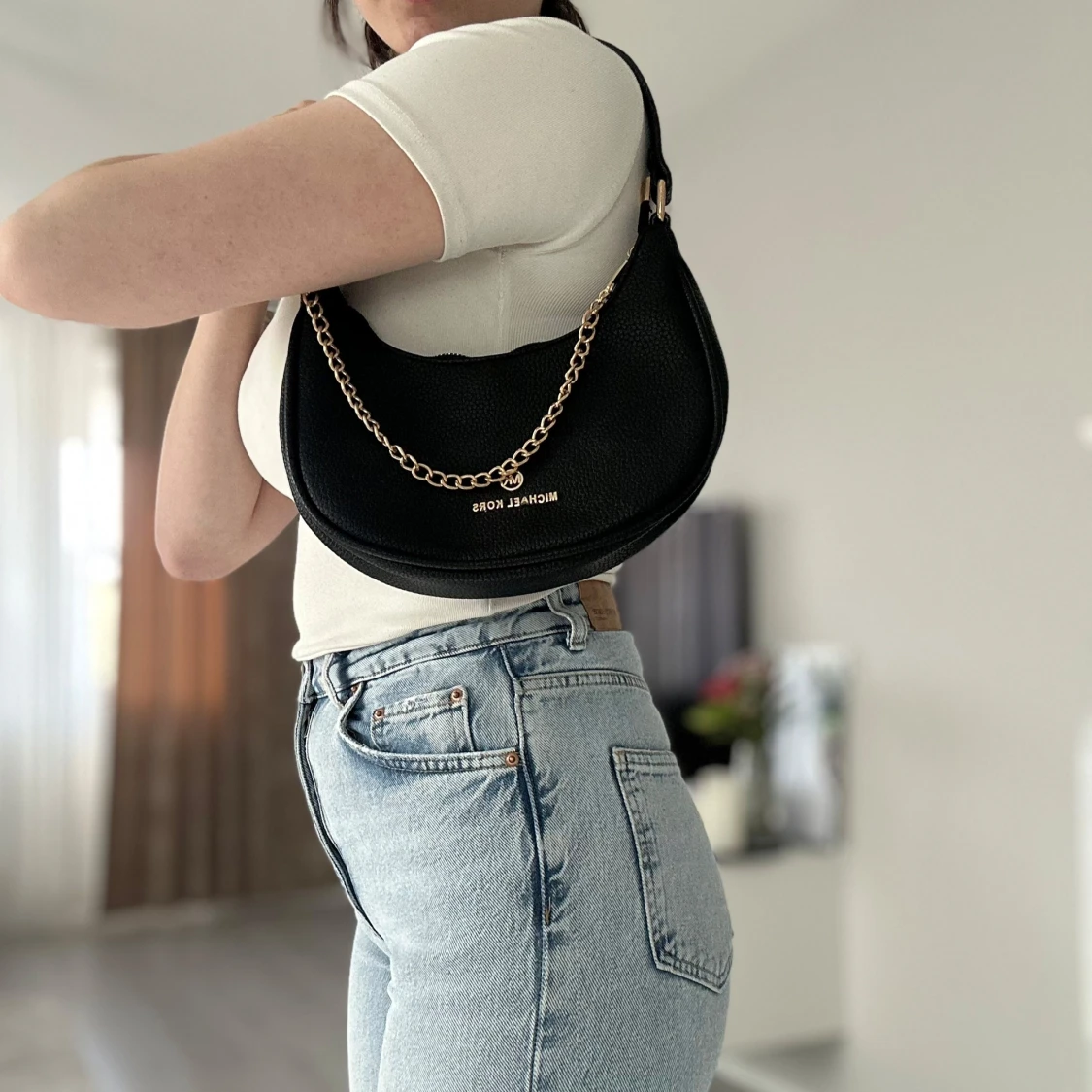 Svart axelväska från Michael Kors