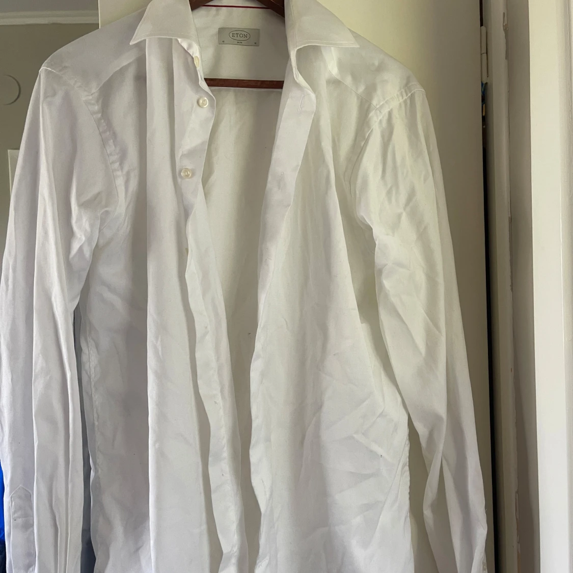 Vit skjorta från Eton, slim fit - 1