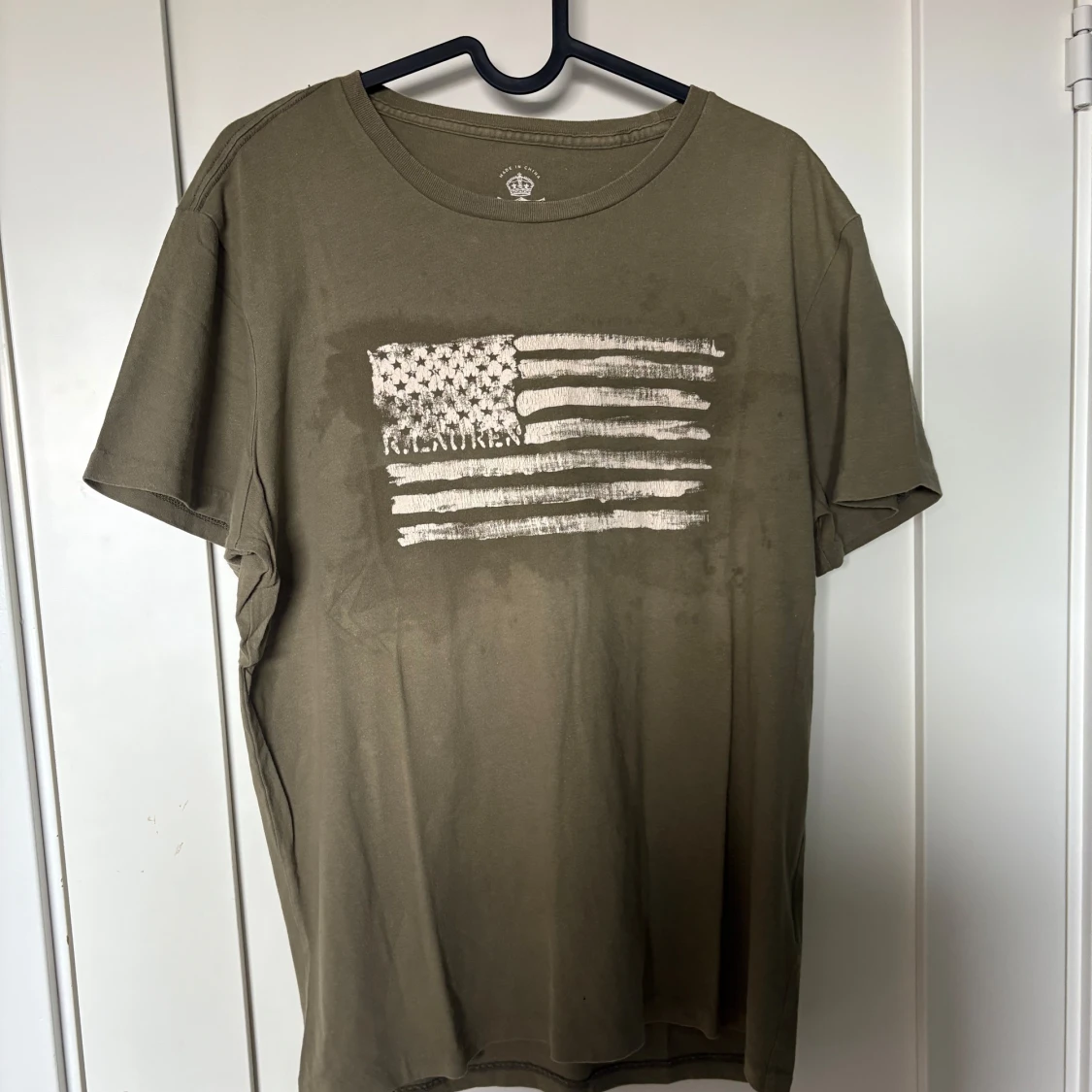Olivgrön t-shirt från Ralph Lauren