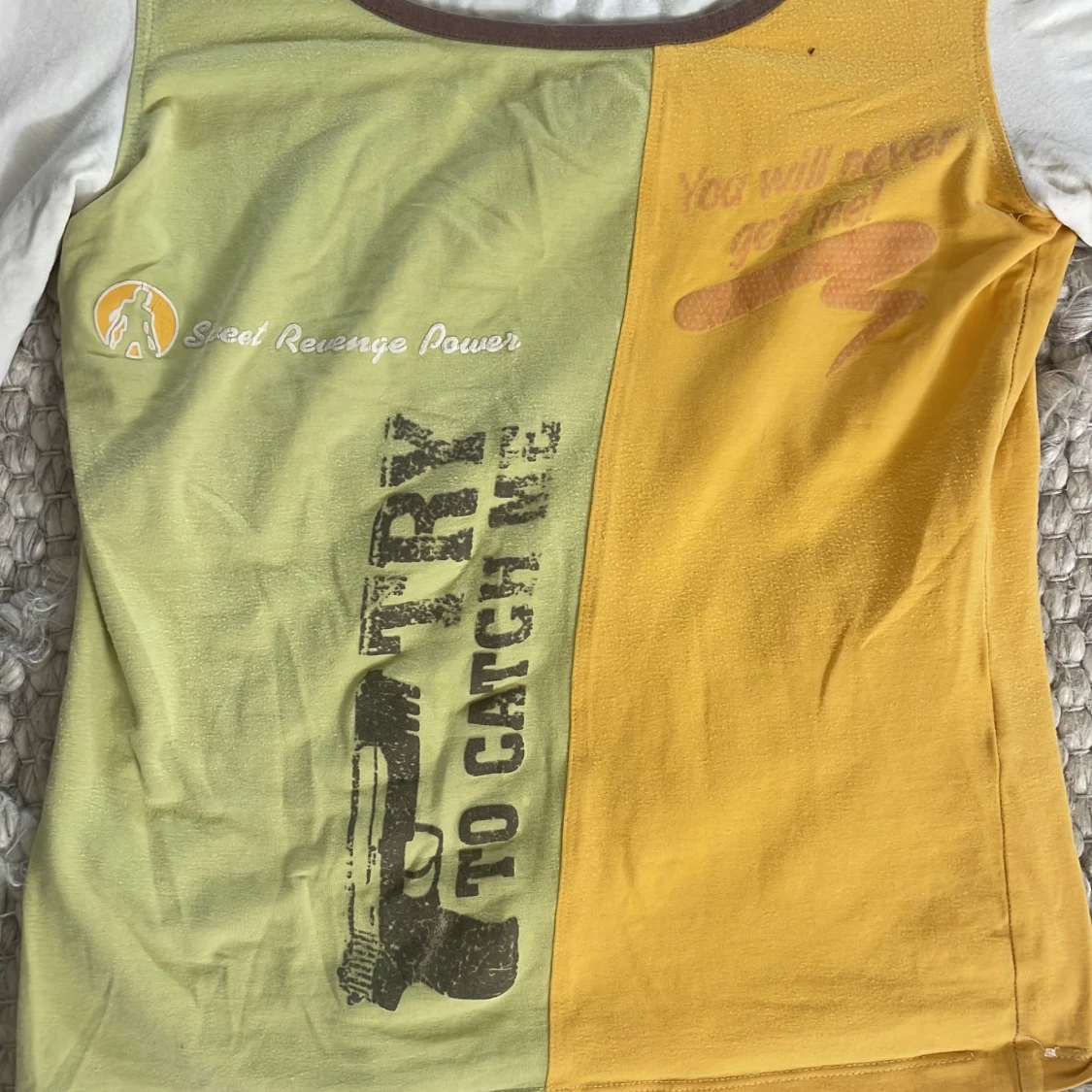 Patchwork långärmad topp från Kenvelo - 2