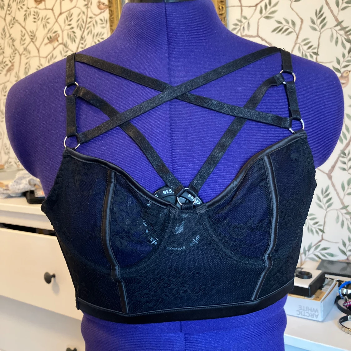 Pentagram bralette Killstar