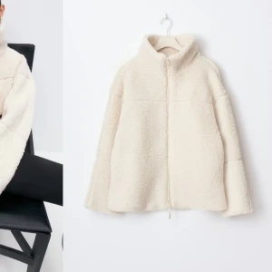 Beige teddyjacka med dragkedja - Mysig Teddy Jack från Gina, ny med prislapp och slut på hemsidan💞