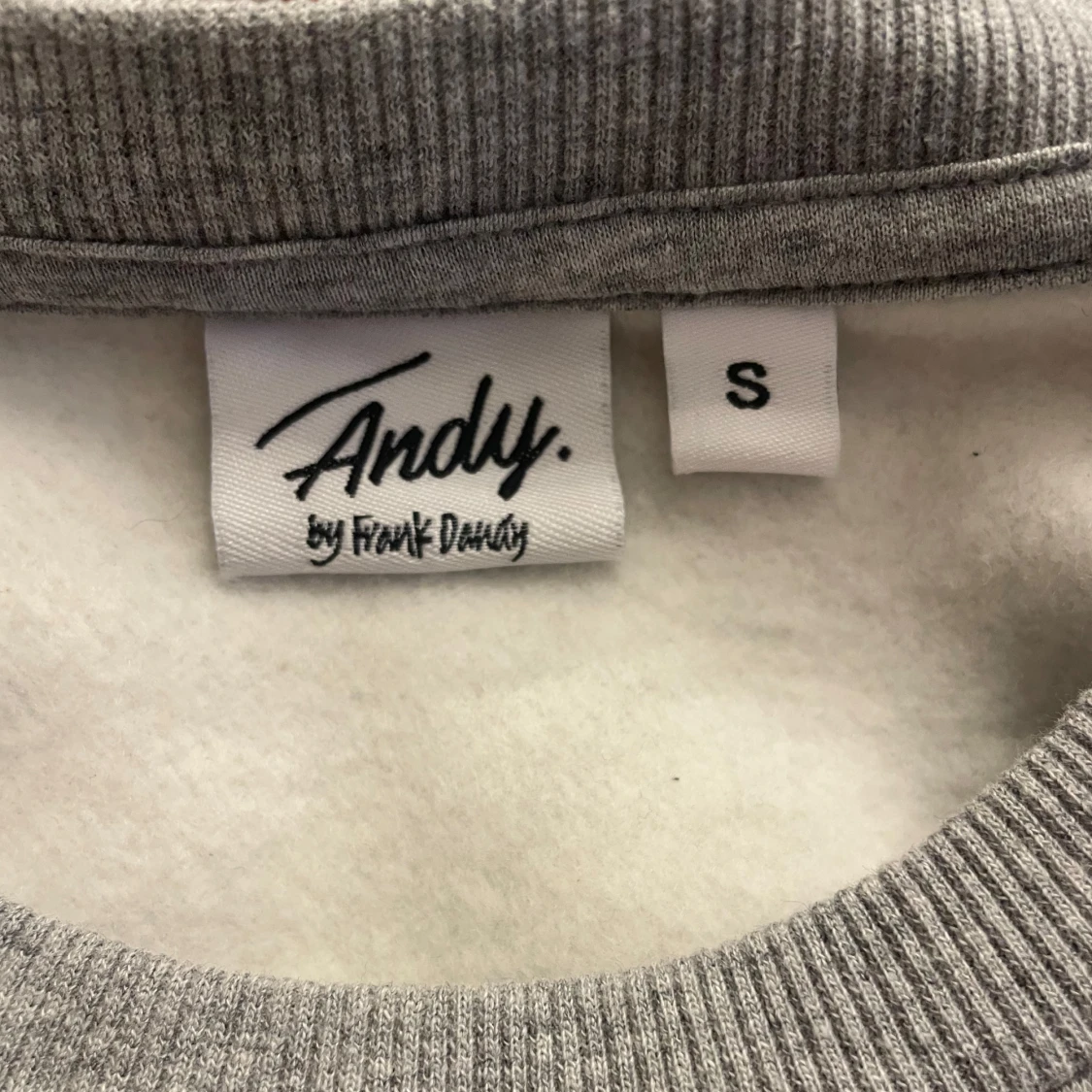 Grå sweatshirt från Andy by Frank Dandy - 2