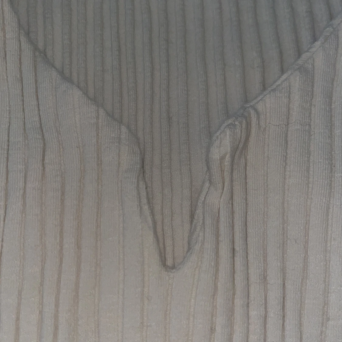 Beige ribbad topp från PAYNA - 3