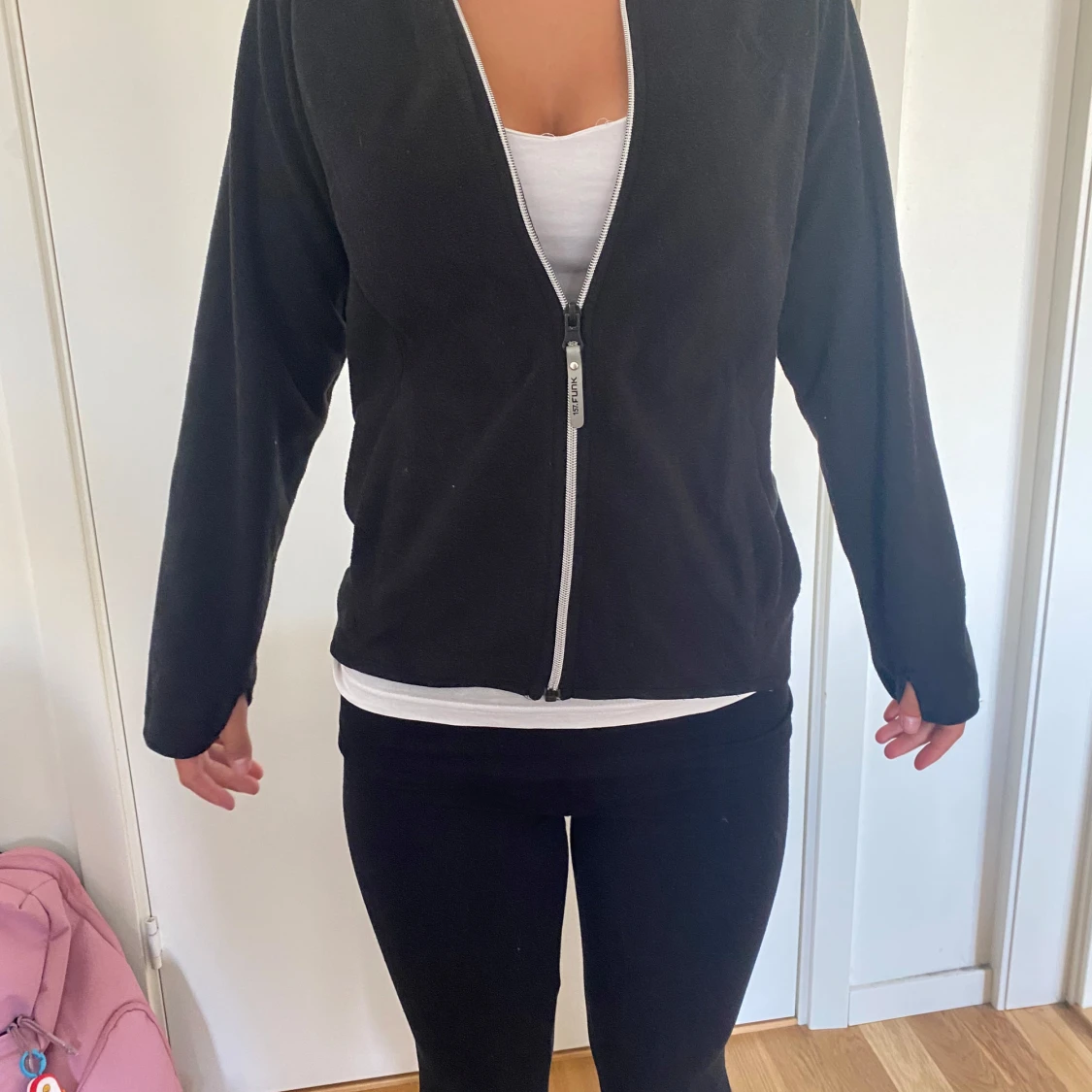Svart fleecejacka från 157 Funk