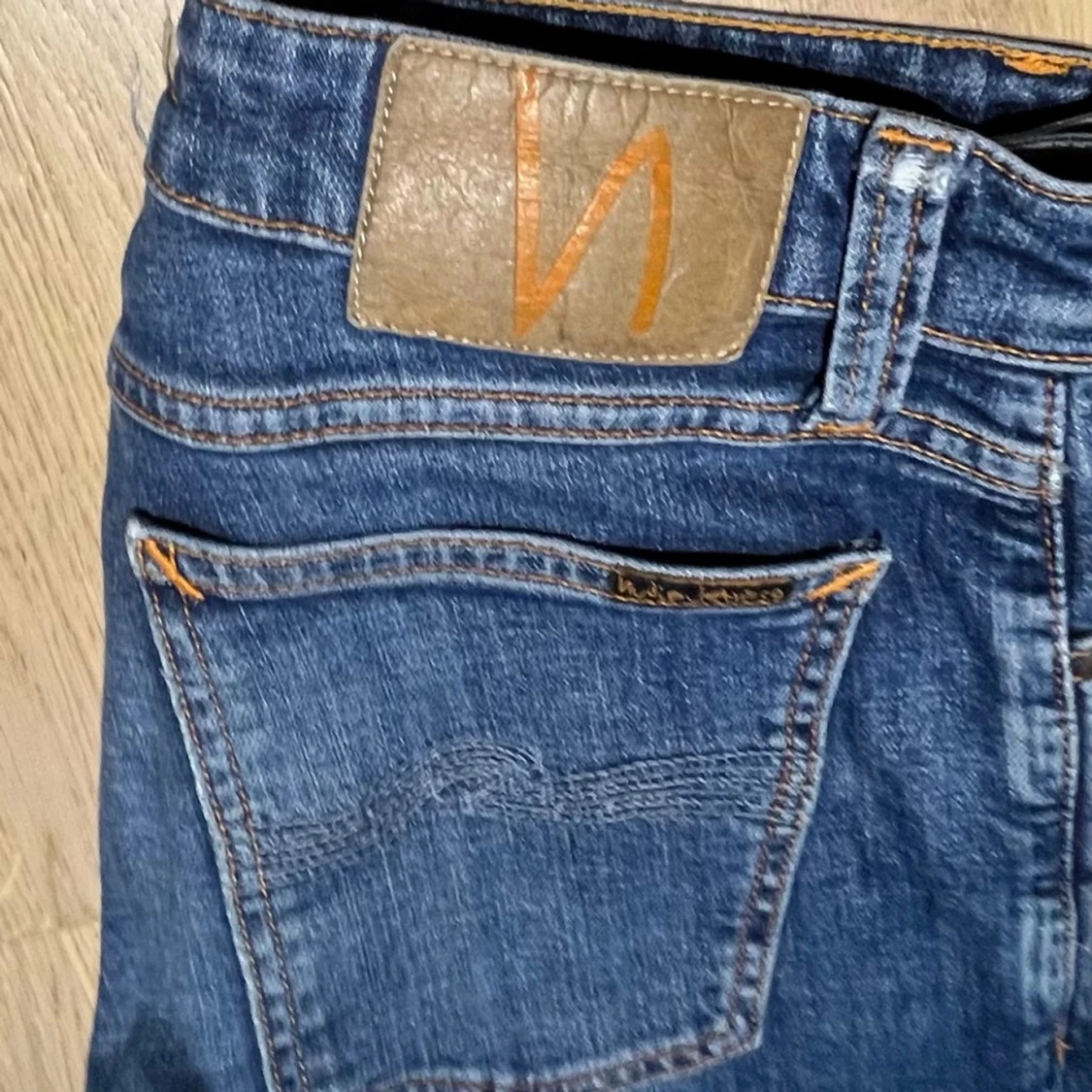 Blå Slim jeans från Nudie Jeans Co - 3