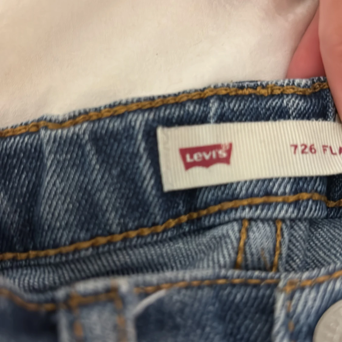 Levi's 726 blå bootcut jeans - 3