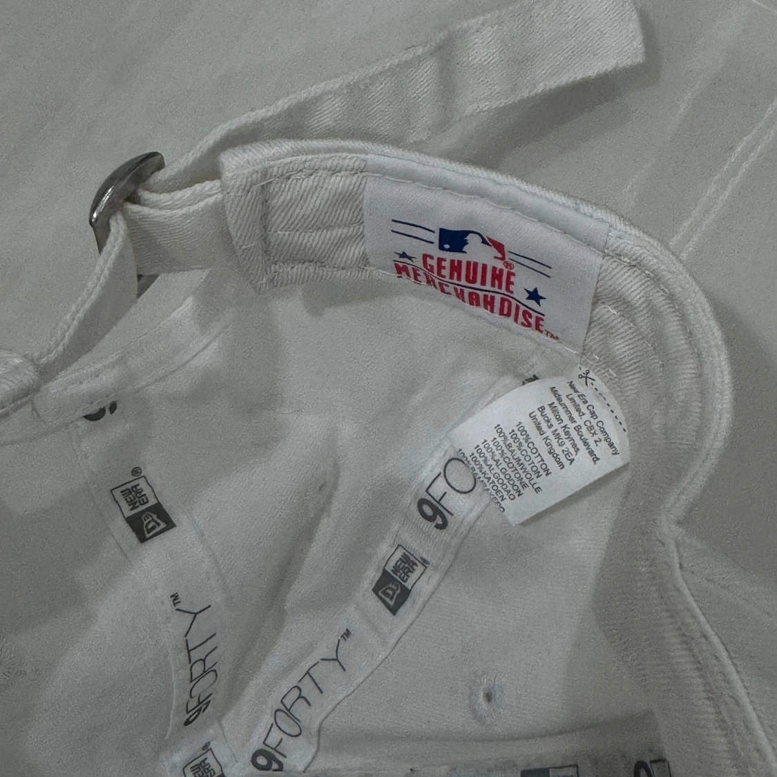 Vit New Era Yankees keps 9FORTY - 2