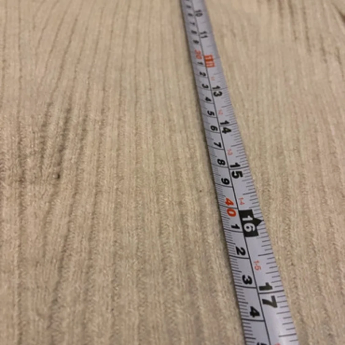 Offshoulder ribbad stickad tröja - 2