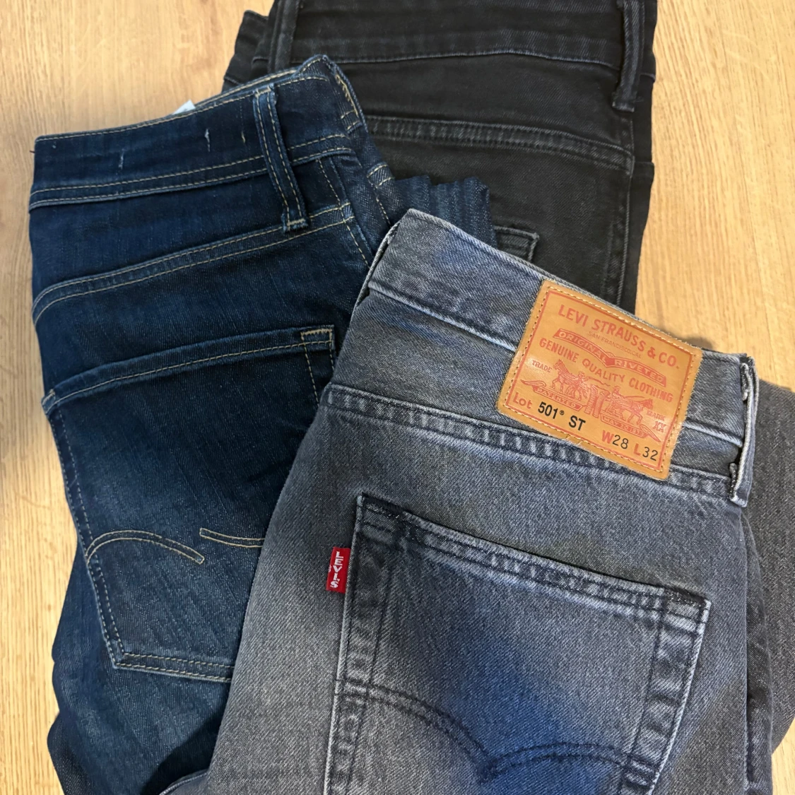 Levi's 501 och Jack & Jones jeans