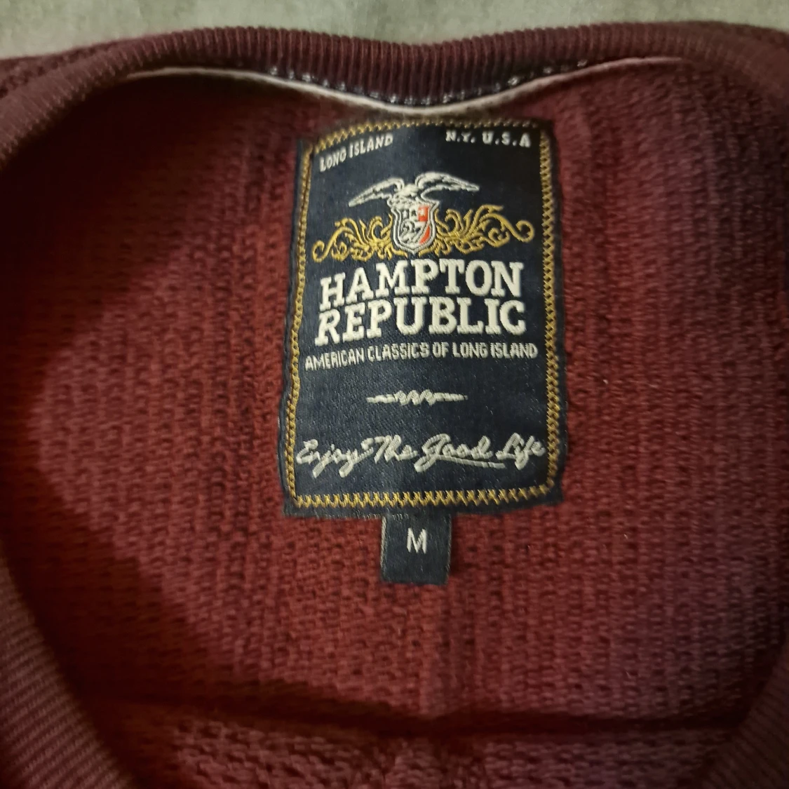 Vinröd tröja från Hampton Republic - 1