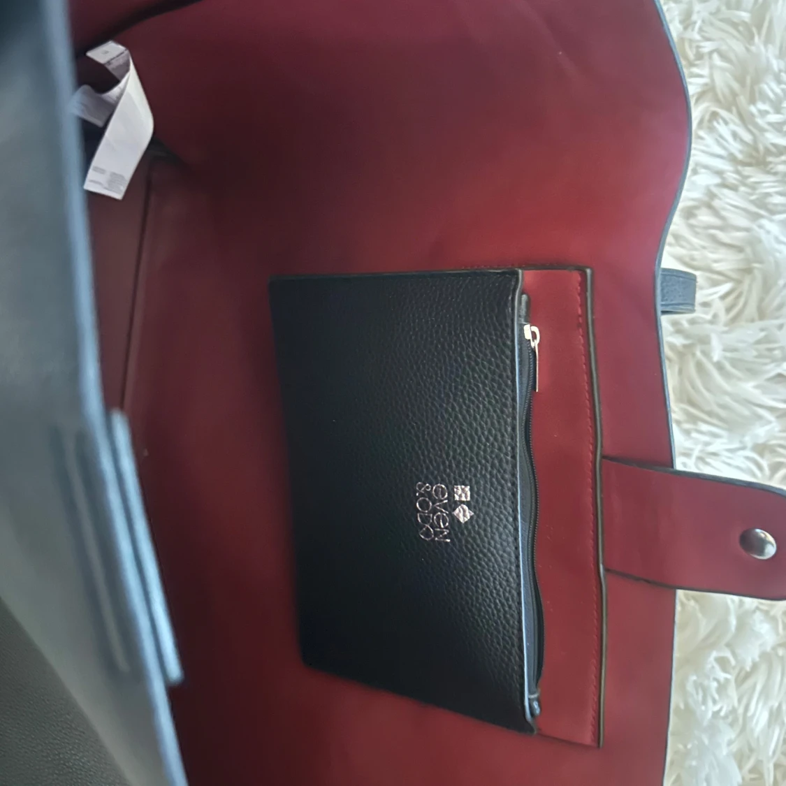 Svart shoppingväska från even & odd  - 1