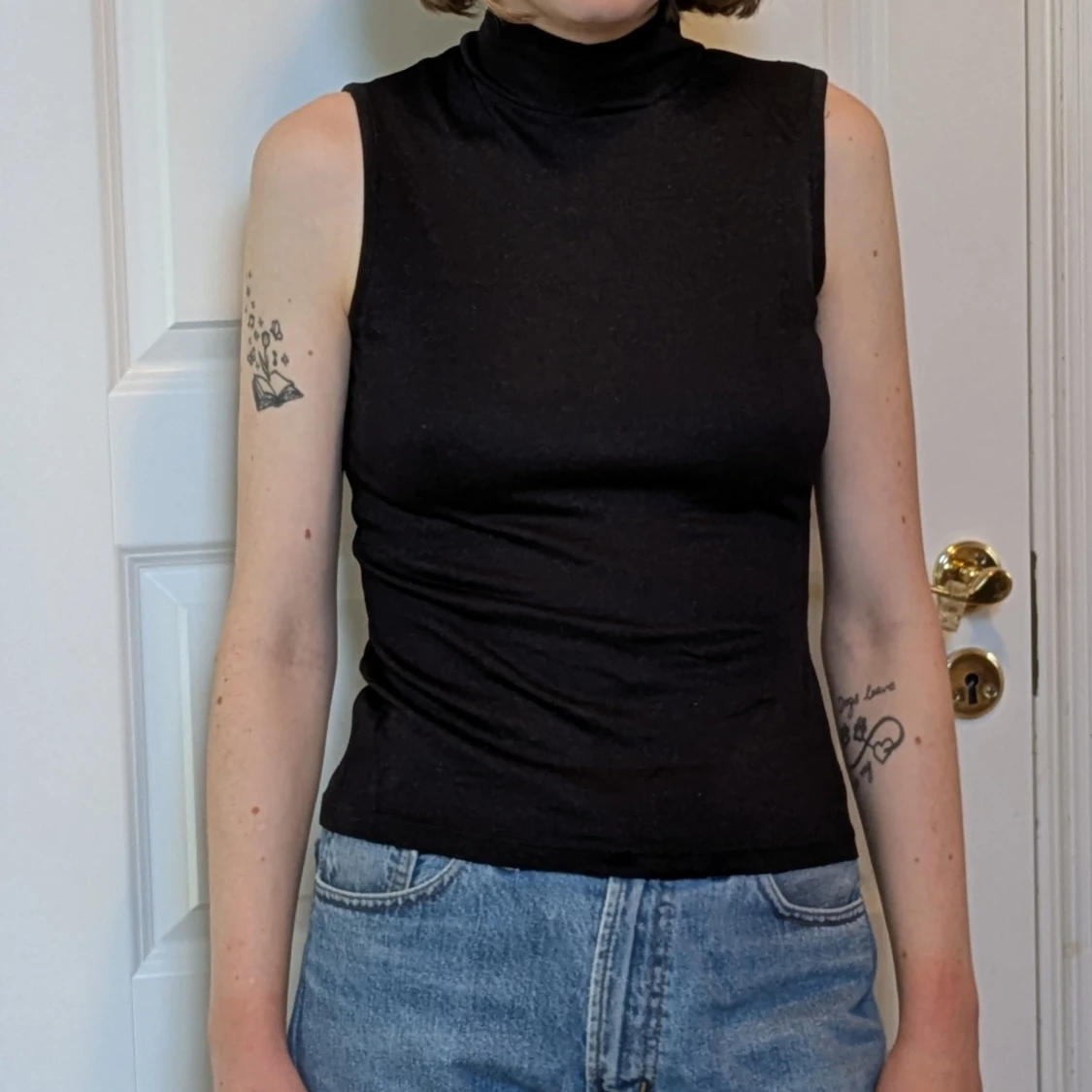 Svart polotopp från Peppercorn  - 1