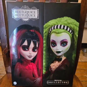 Monster High  - Skullector,  Beetlejuice,  Lydia Deetz dockor 