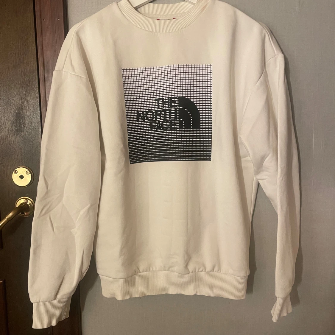 Vit sweatshirt från The North Face