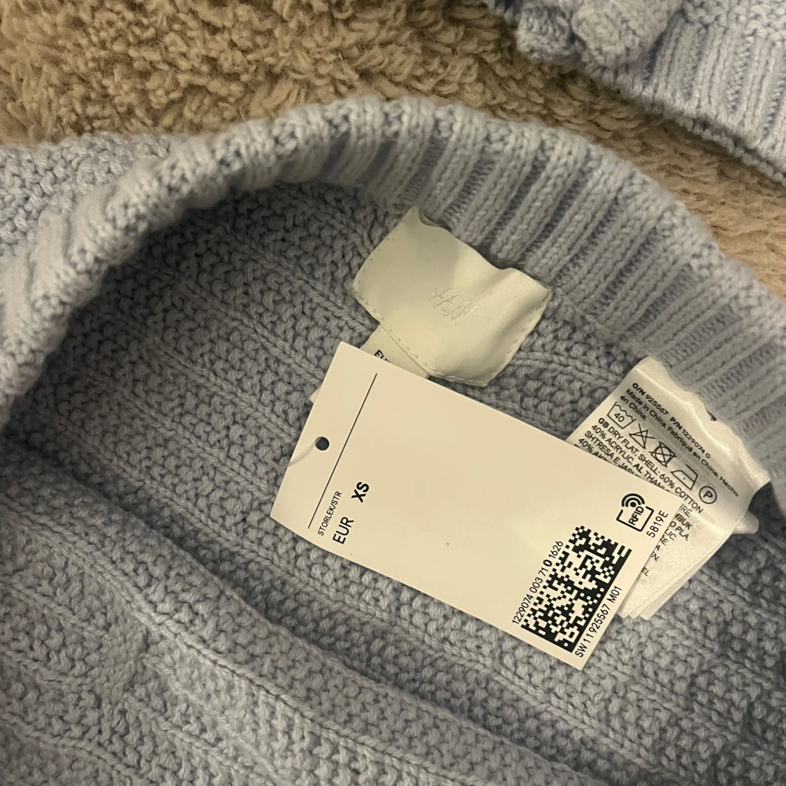 H&m ljus blå sett - 3