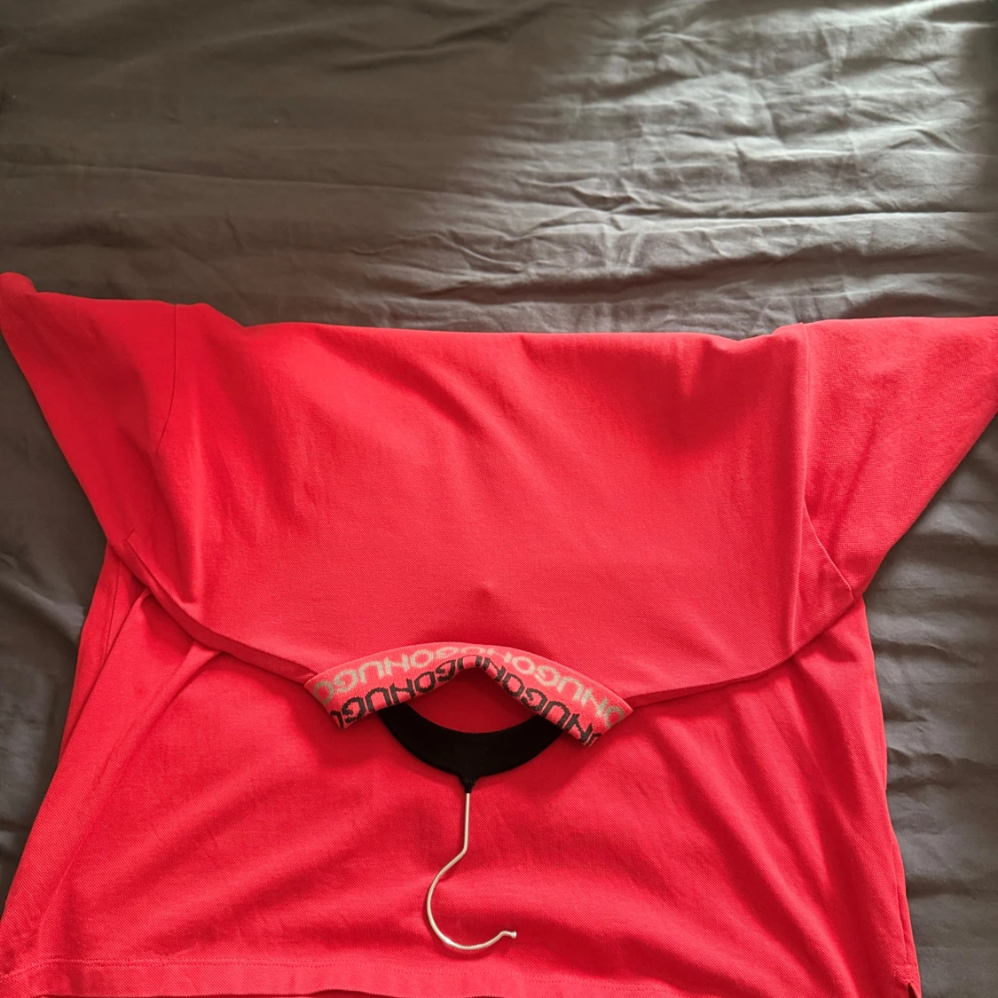 Röd pikétröja från Hugo Boss - 2