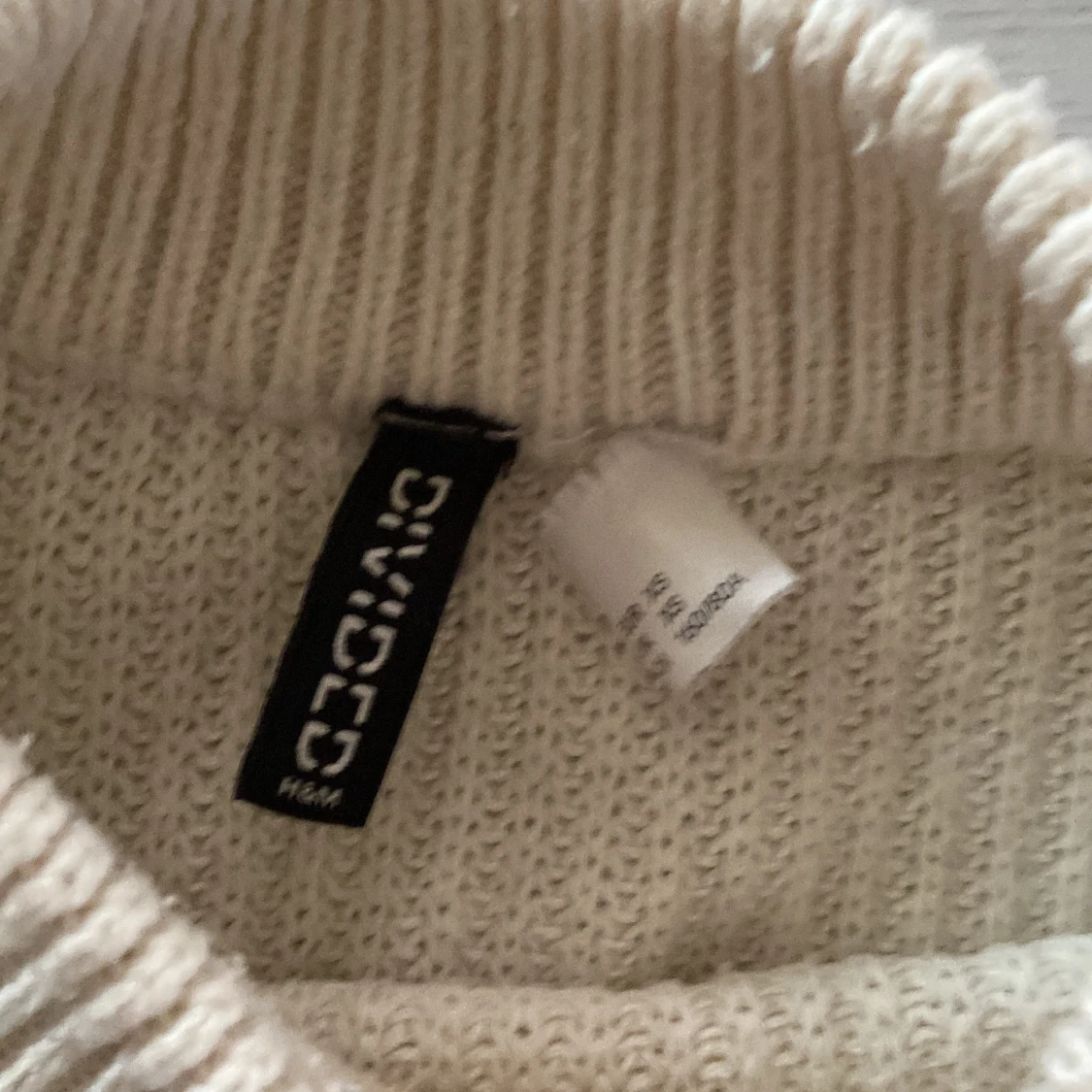 Beige croppad polotröja Divided H&M - 1