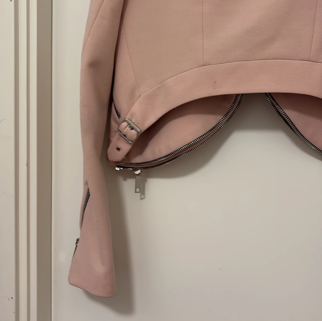 Rosa bikerjacka från Zara Woman - 3