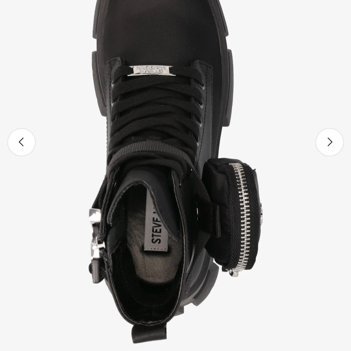 Chunky svarta boots från Steve Madden - 2