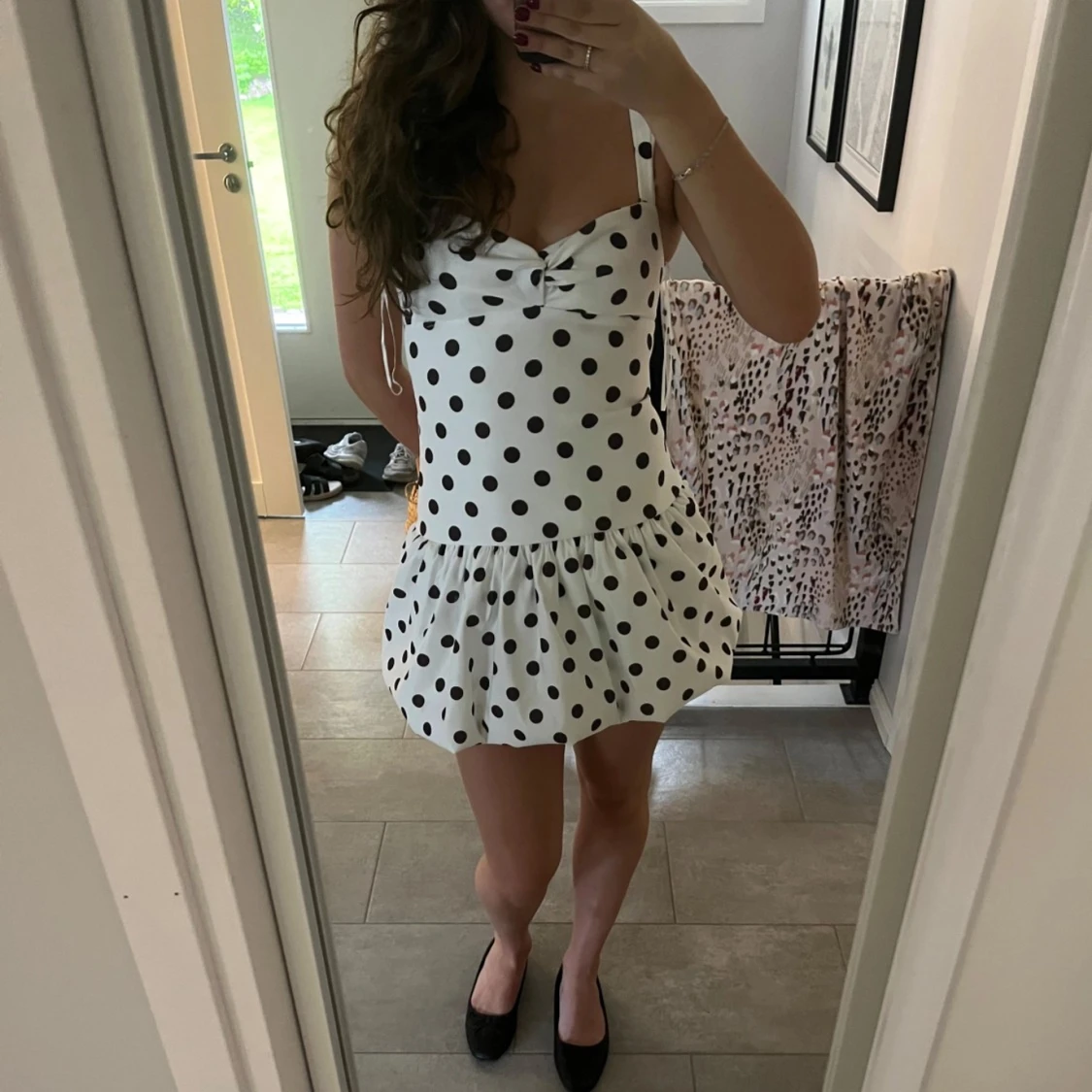 Polka dot klänning Zara - 90