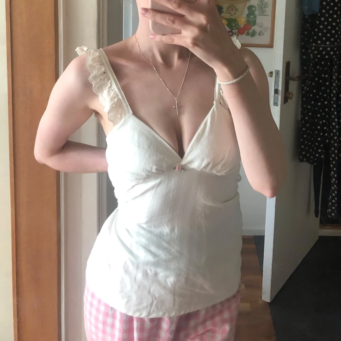 Vit linnetopp🌷 - 3