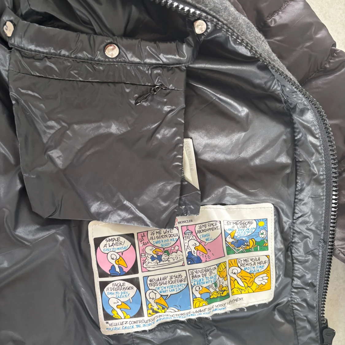 Vintage Svart jacka från Moncler - 4