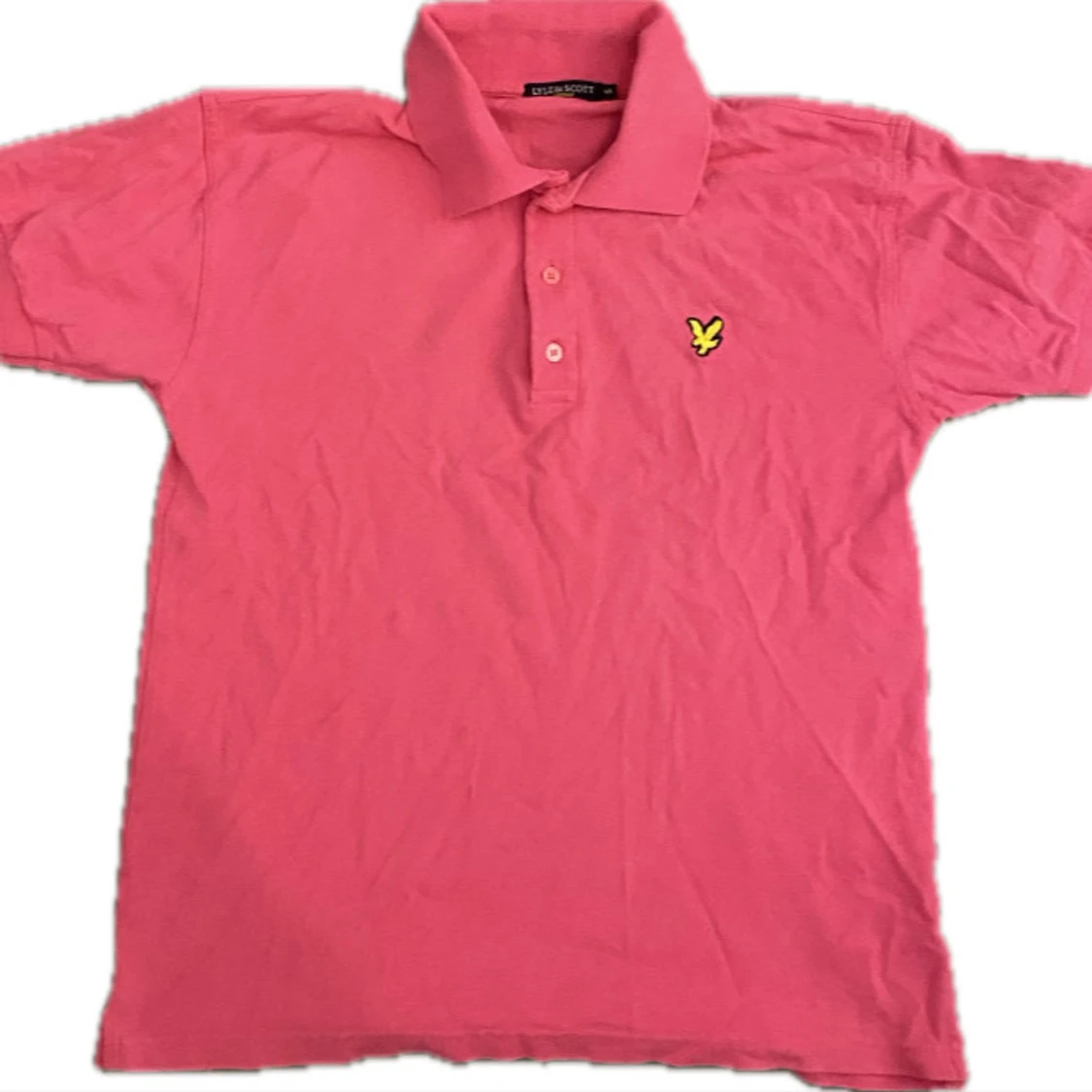 Rosa pikétröja från Lyle & Scott