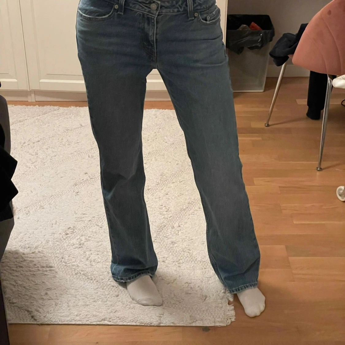 Blå bootcut jeans från Levi's - 2