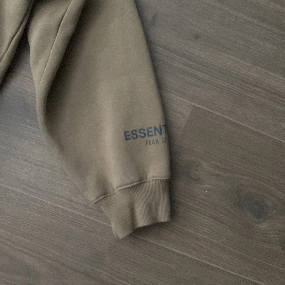 Beige Essentials hoodie - 1