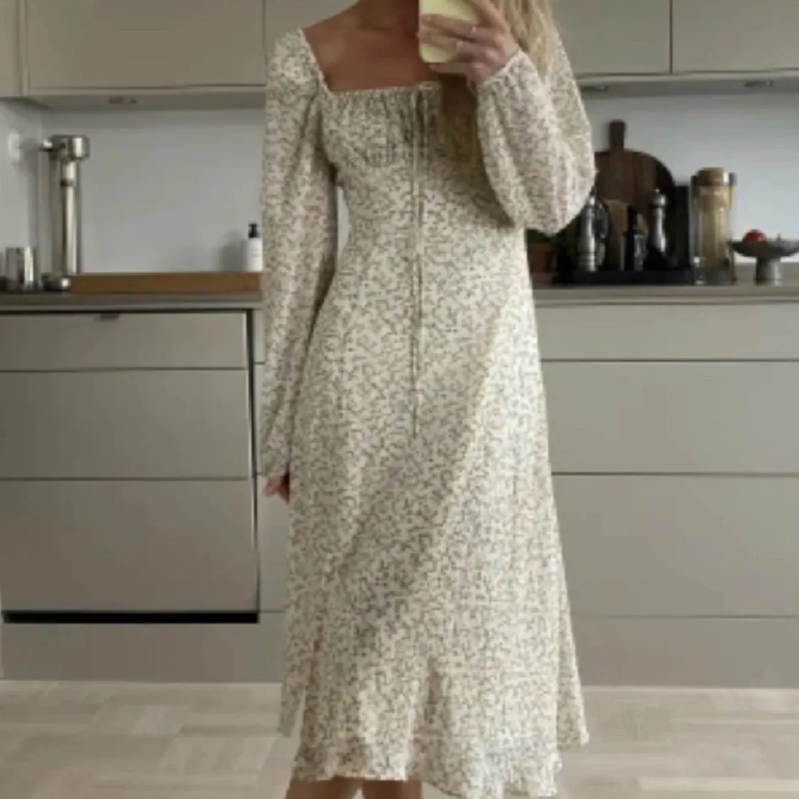 Blommig långklänning från Adoore - 1