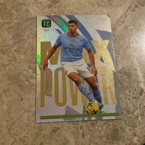 Manchester City fotbollskort - Säljer ett Manchester City fotbollskort