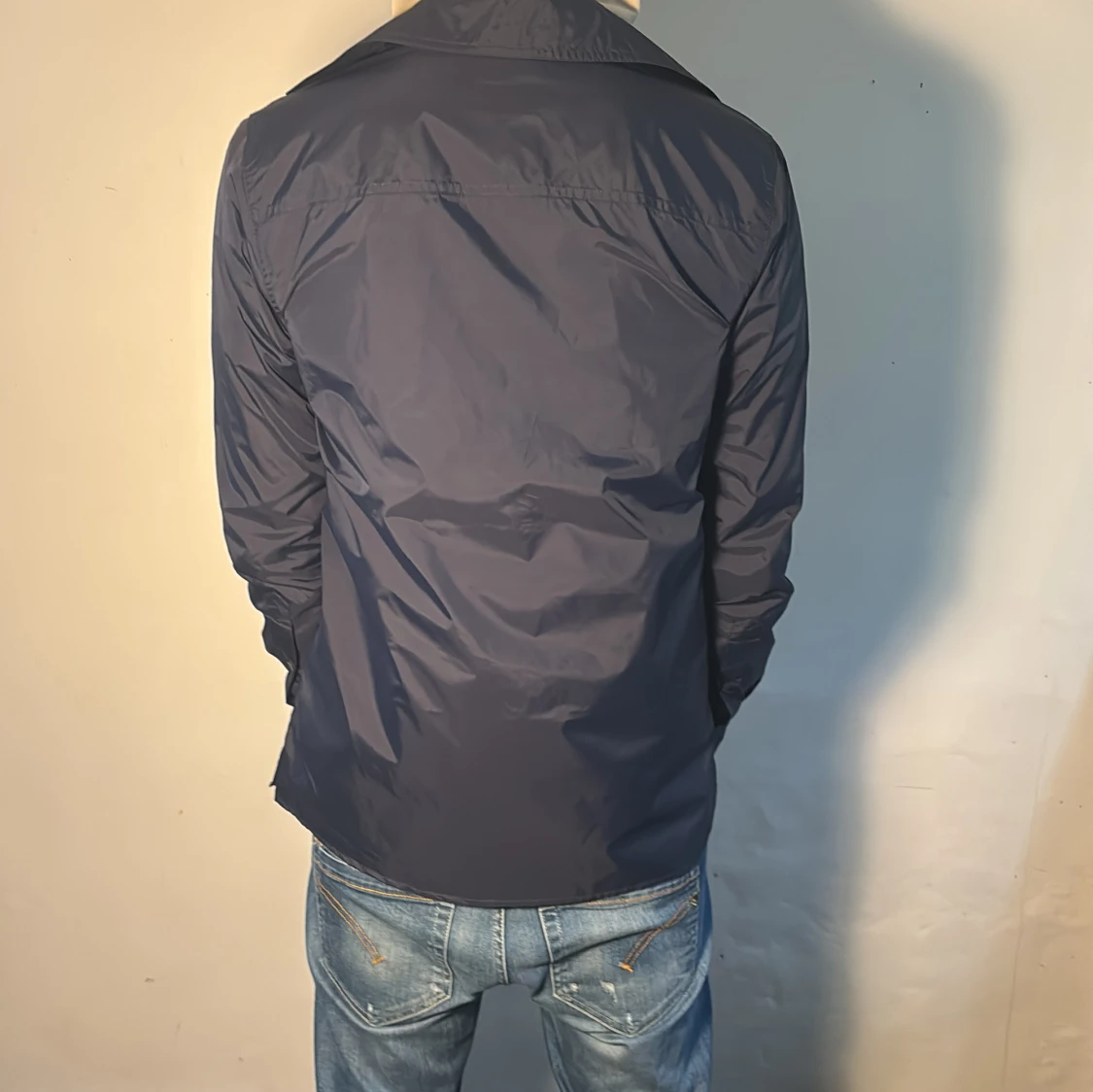 Marinblå overshirt från stenströms (Helt ny) - 1