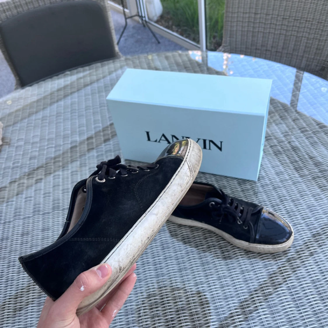 Lanvin cap toe