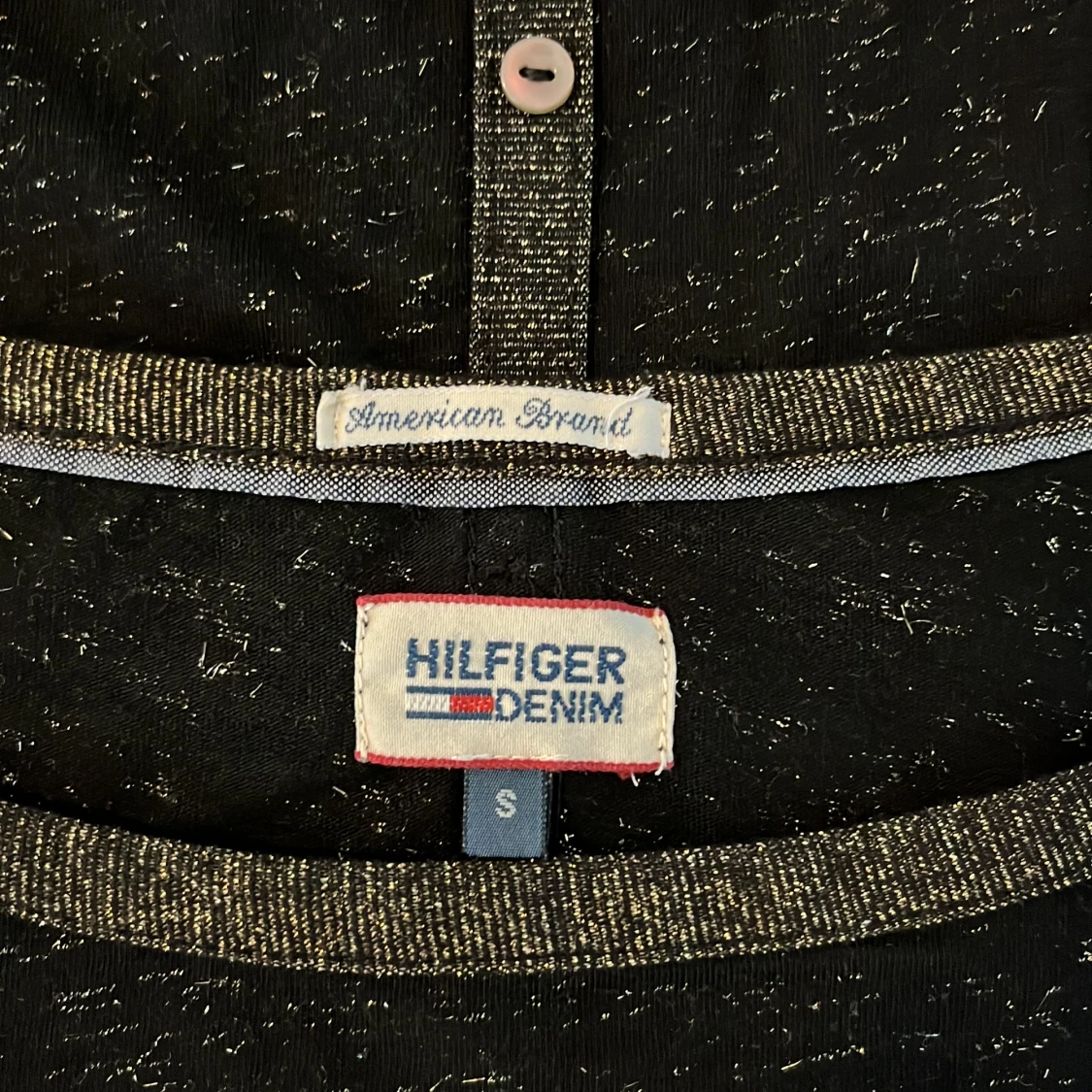 Svart glittrig klänning från Hilfiger Denim - 3