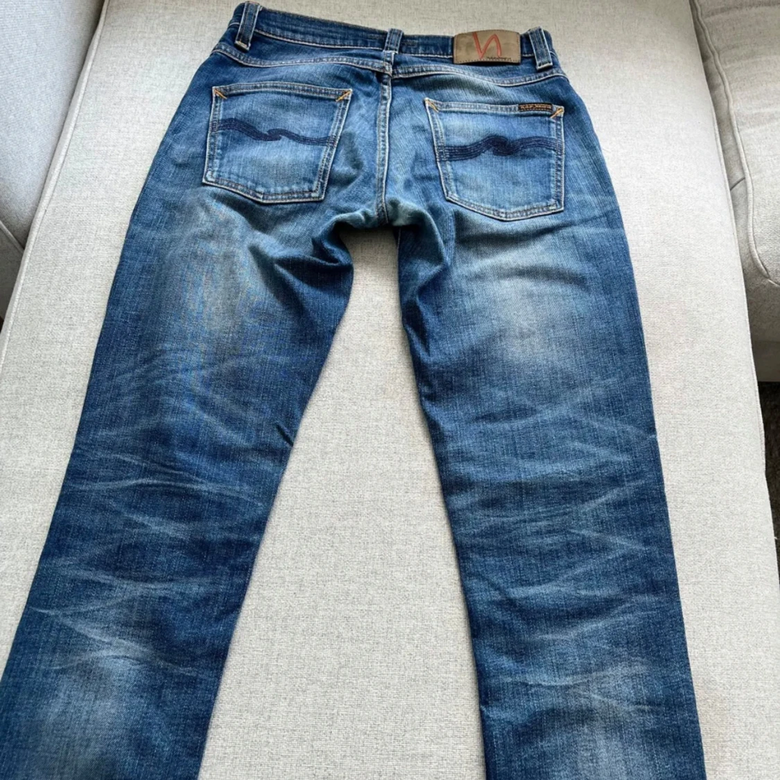 Blå nudie jeans - 2