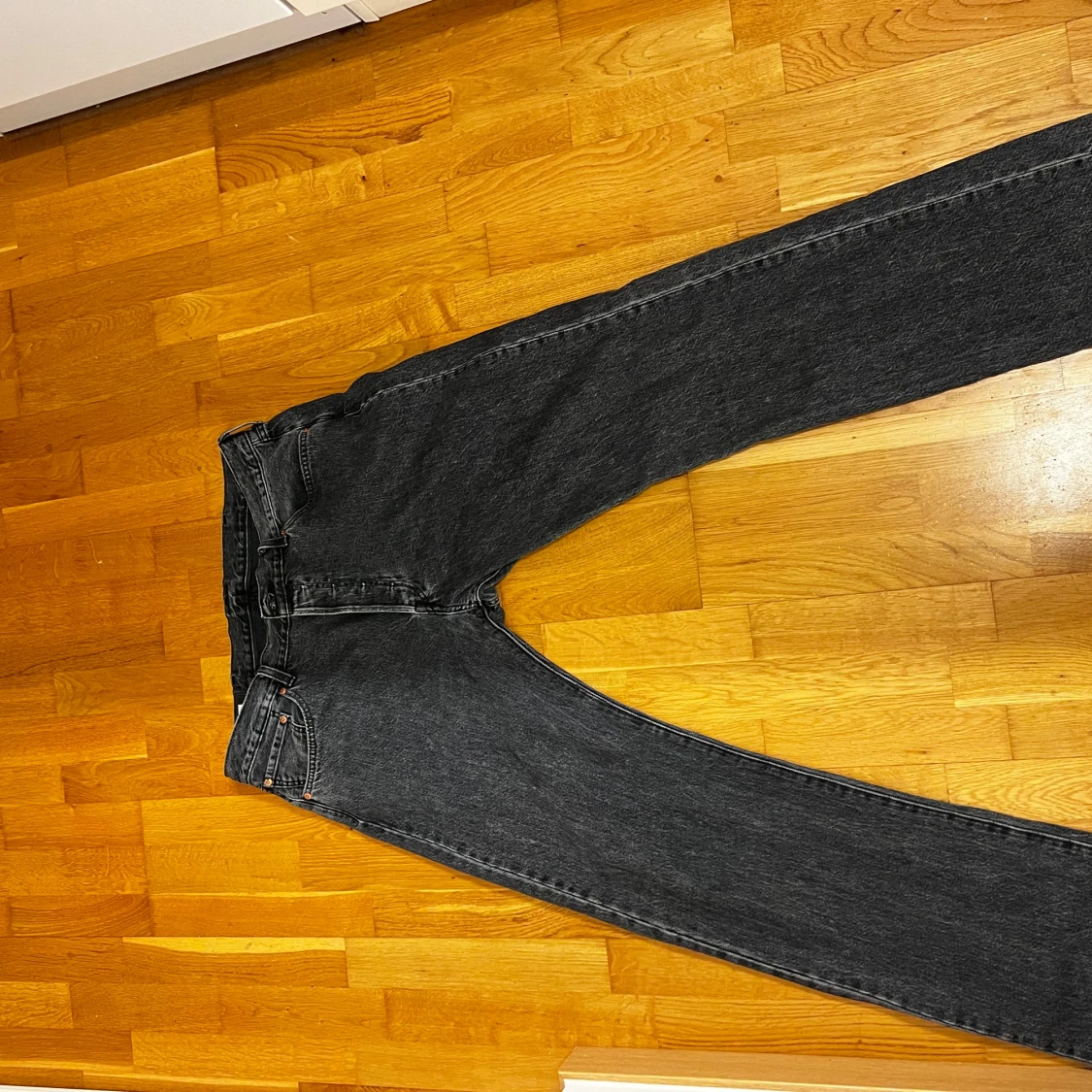 Levi's 501 svarta jeans W38 L34