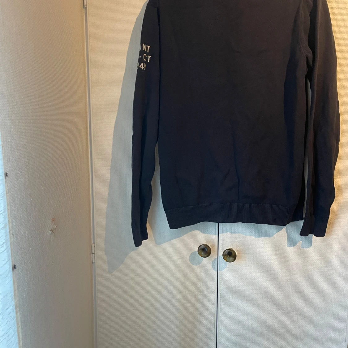 Mörkblå GANT tröja med USA-flagga - 1