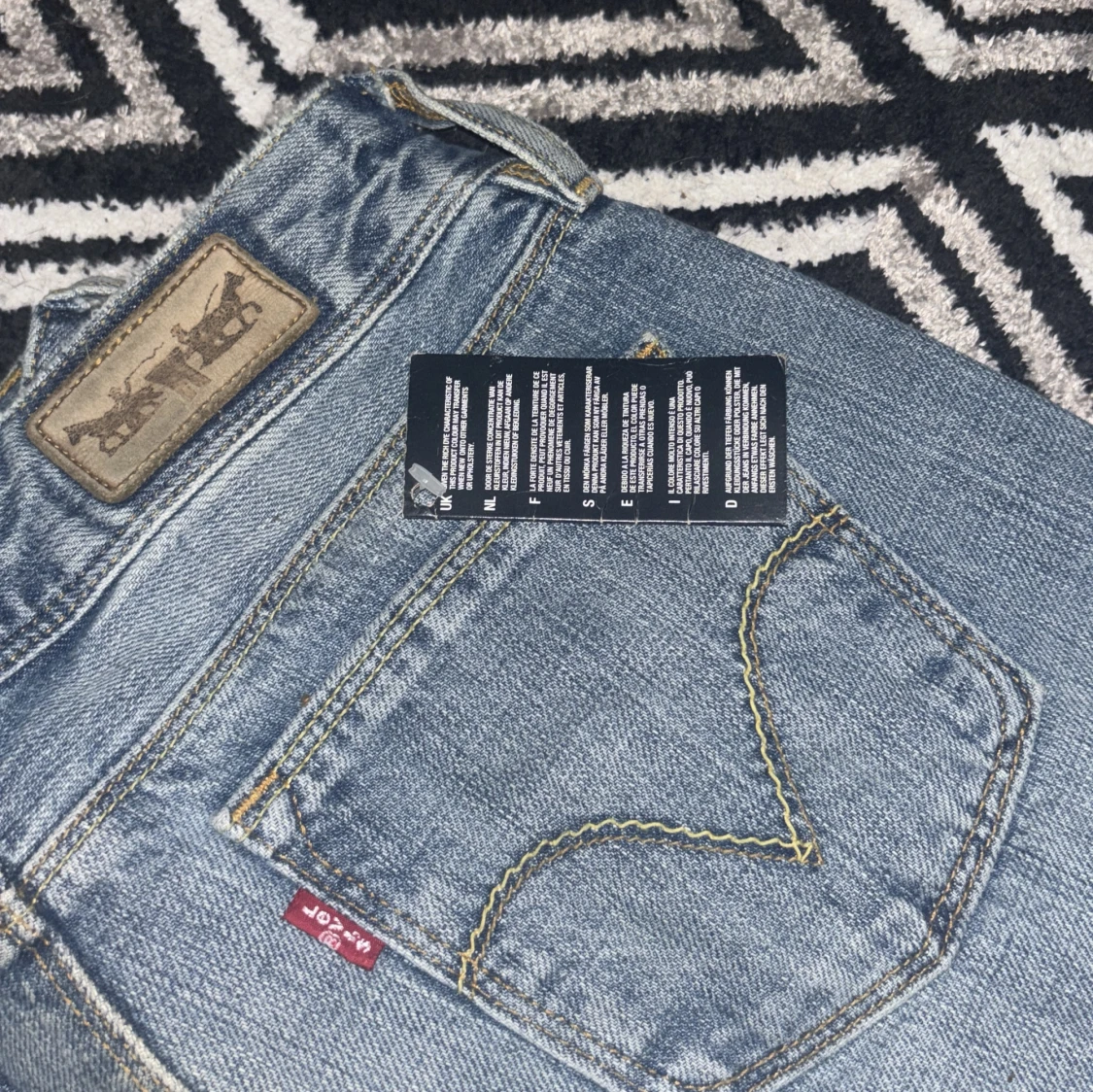 Levi's 501 ljusblå jeans straight fit - 3