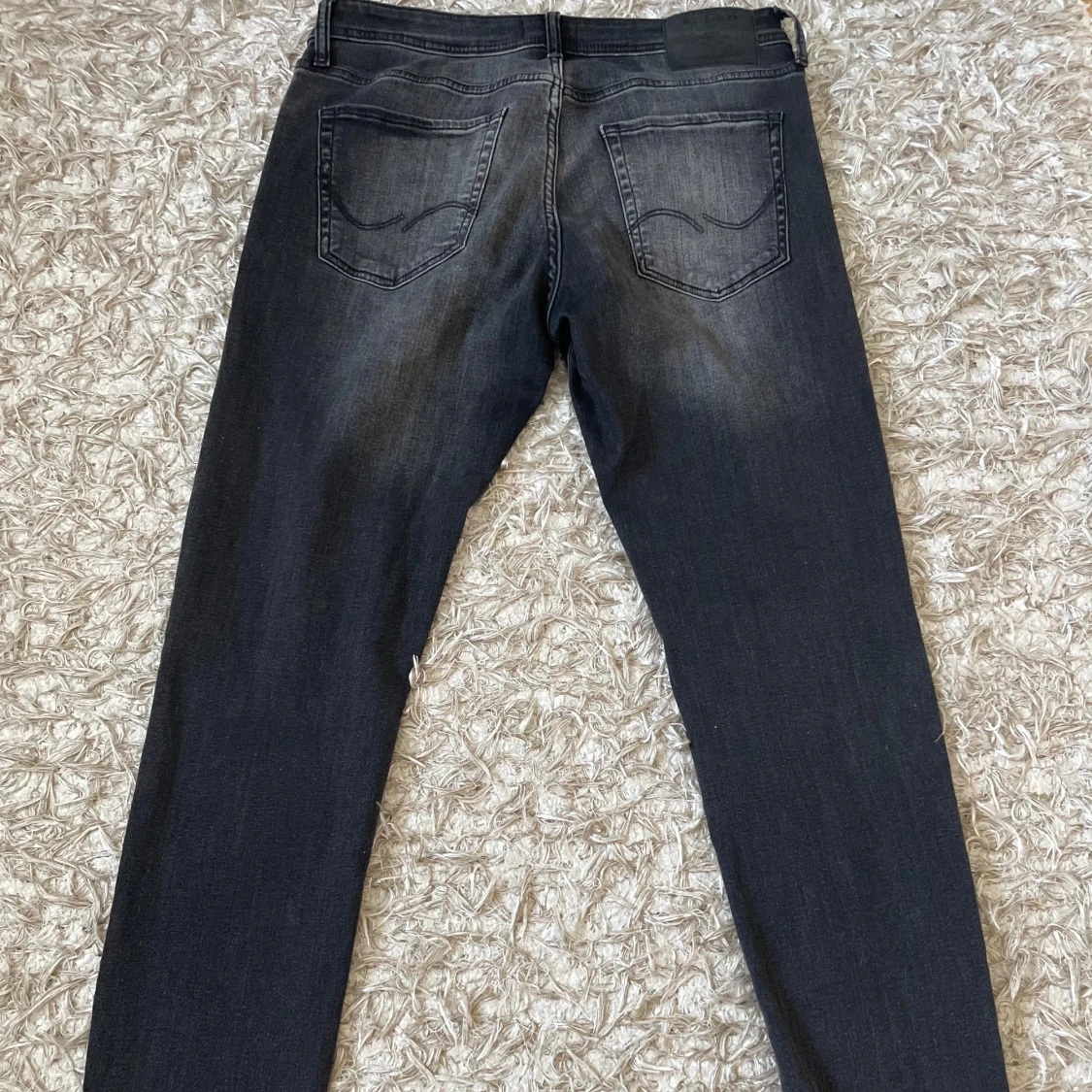 Jack & Jones Slim Glenn svarta jeans - 1