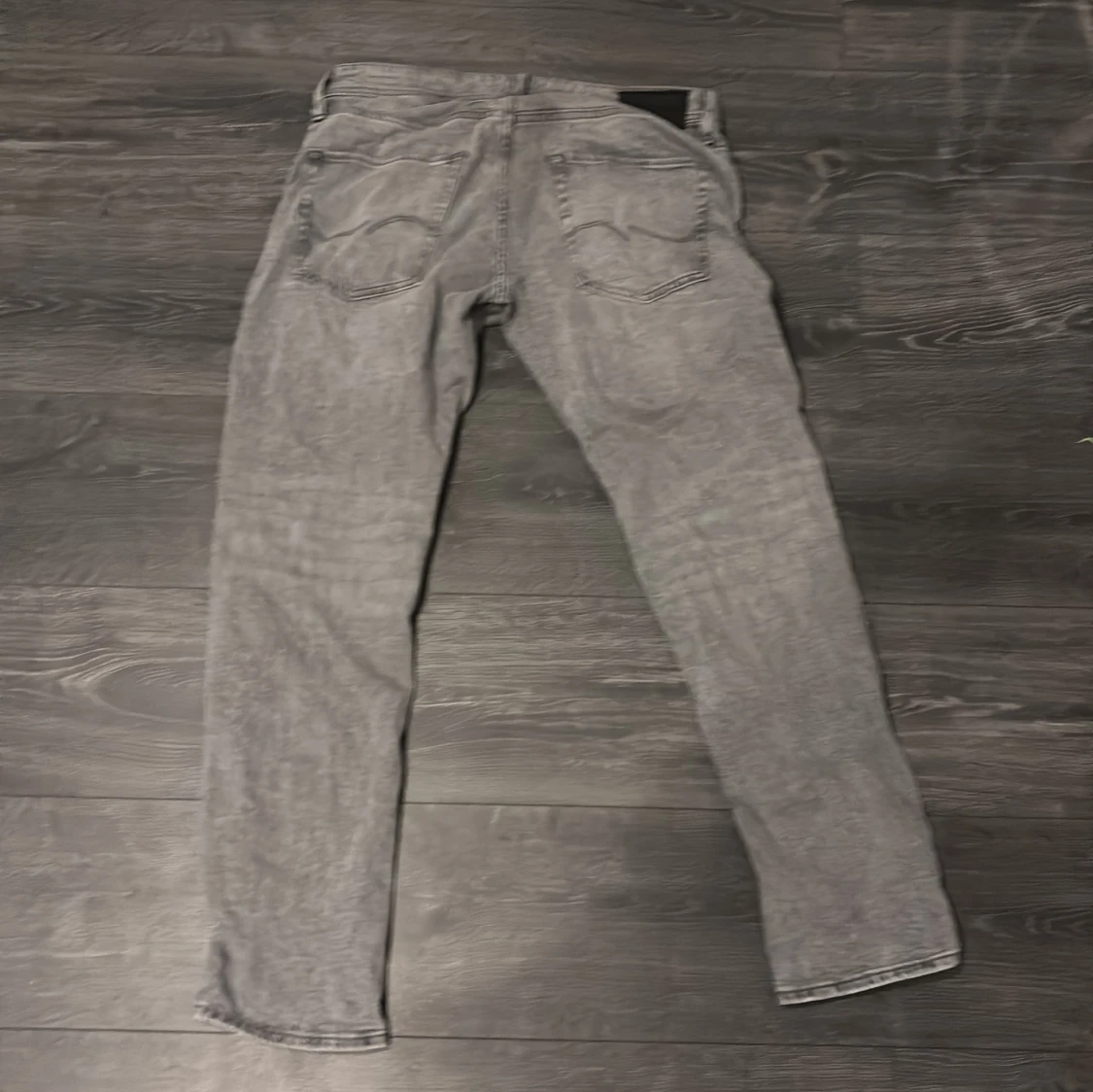 Grå tapered jeans Tapered/Mike 32/32 - 1