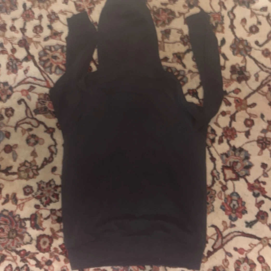 Svart Trapstar hoodie med tryck - 1