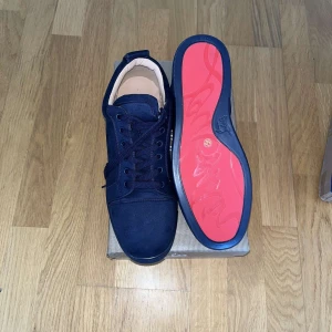 Mörkblåa loubs skor - Snygga och lyxiga skor 