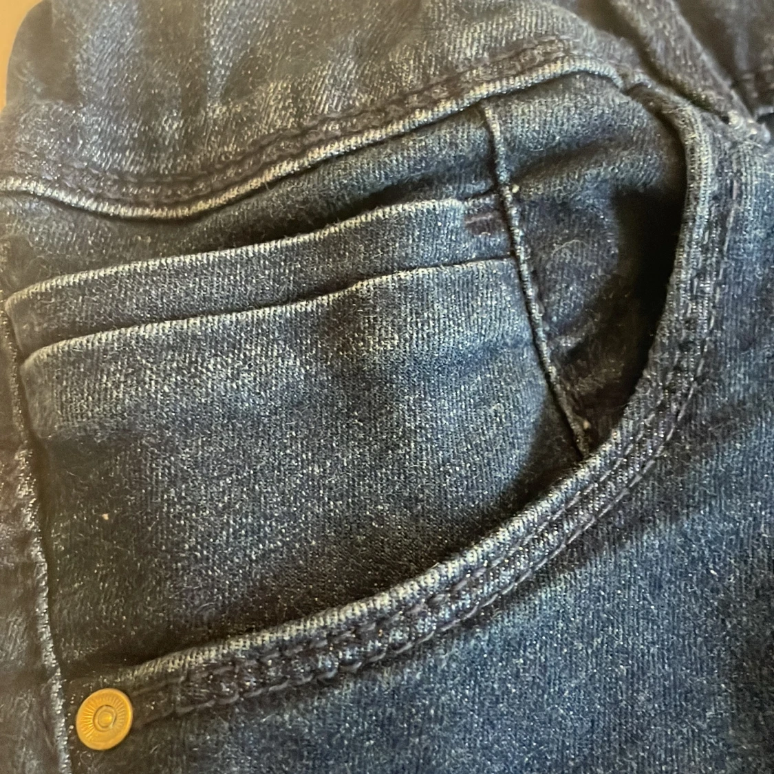 Blå jeansshorts från Name It💕💫 - 4